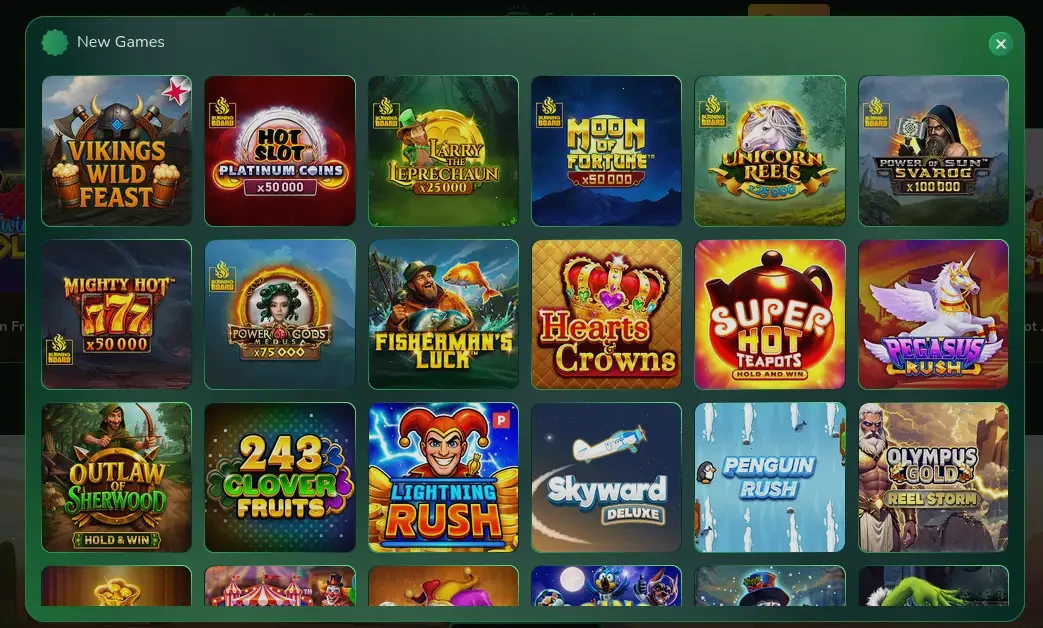 Rakoo Casino welkomstbonus overzicht met 210% bonus en 300 free spins